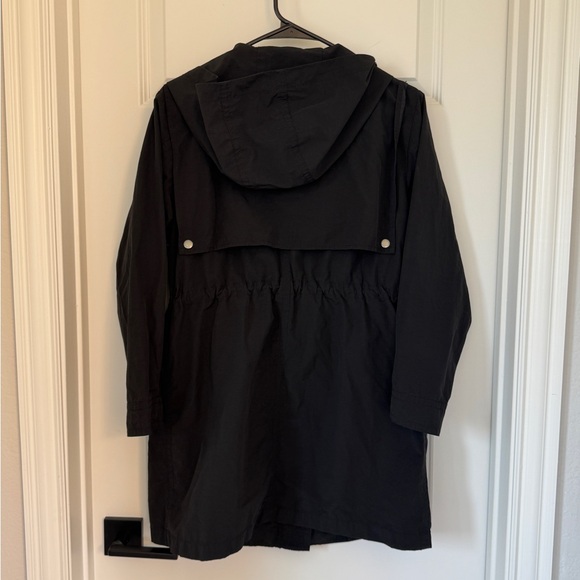 Petite J. Crew Black Raincoat for Women, Size Small - Picture 2 of 4
